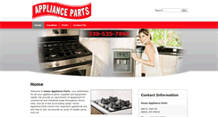 Desktop Screenshot of homeappliancepartsakronoh.com